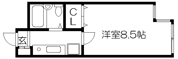 珠光ビル百万遍 間取り