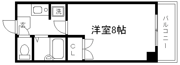 SAKIZOメゾン下鴨 間取り
