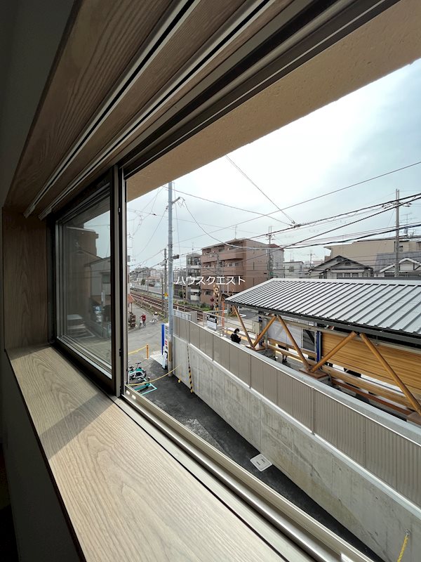 クオリエ茶山駅前 ベランダ