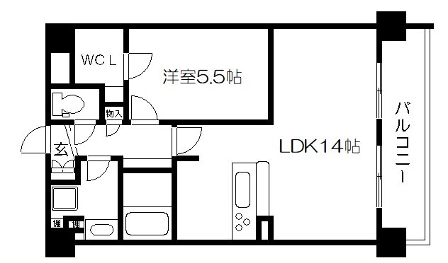 プレサンス京大前 間取り