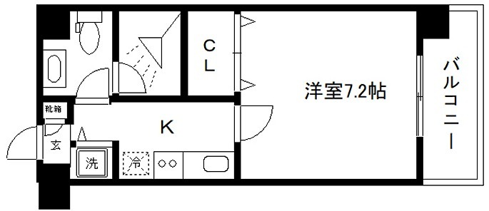 グランドパレス西大路 間取り