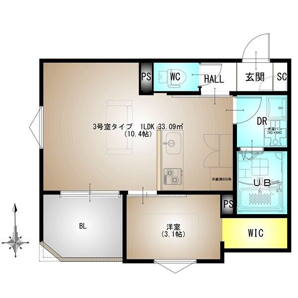 REGALEST西院 間取り