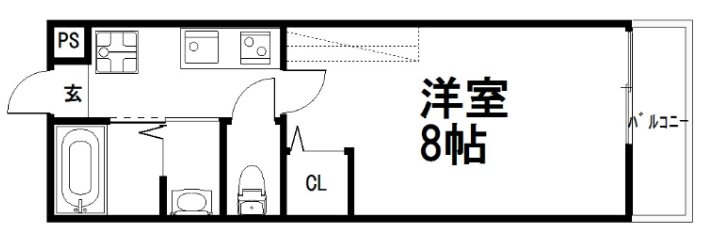 ロックブック出町柳 間取り