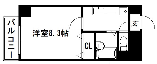 ハウスセゾン四条通 間取り