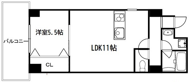 キンブリッジ壬生西院駅前 間取り