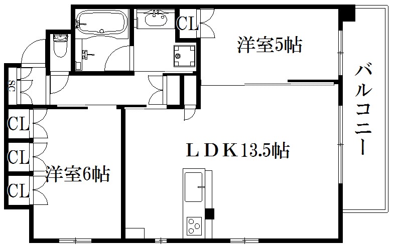 ソルレヴェンテ四条大宮 間取り