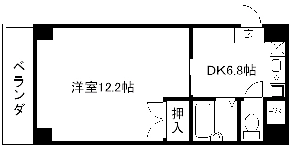 カワモトマンション 間取り
