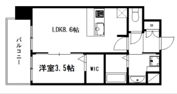 プレサンスＴＨＥ　ＫＹＯＴＯ　東福寺　ＥＡＳＴ 間取り