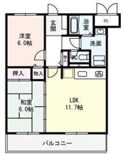 ハイツモアライフ 間取り