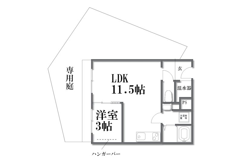 百万遍ハイツ 間取り
