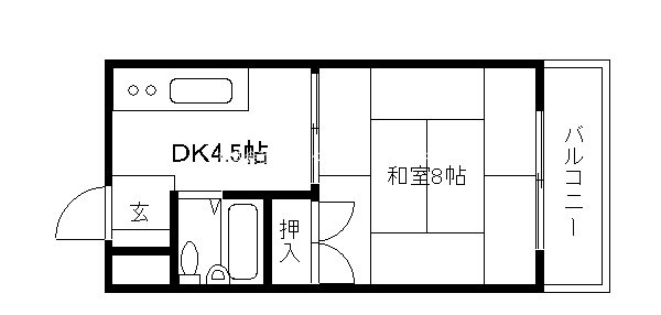 コーポサンプラザ 間取り