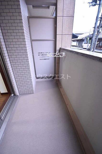 ベラジオ五条堀川Ⅱ ベランダ