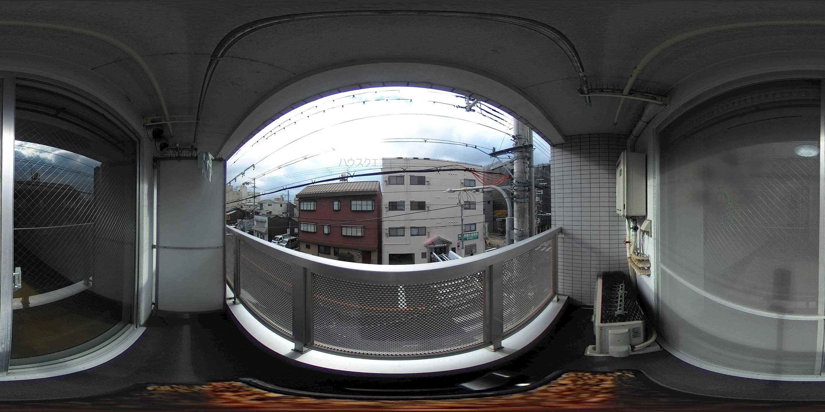レジデンス西陣 ベランダ