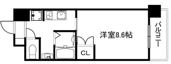 ラグゼナ梅小路京都西 間取り