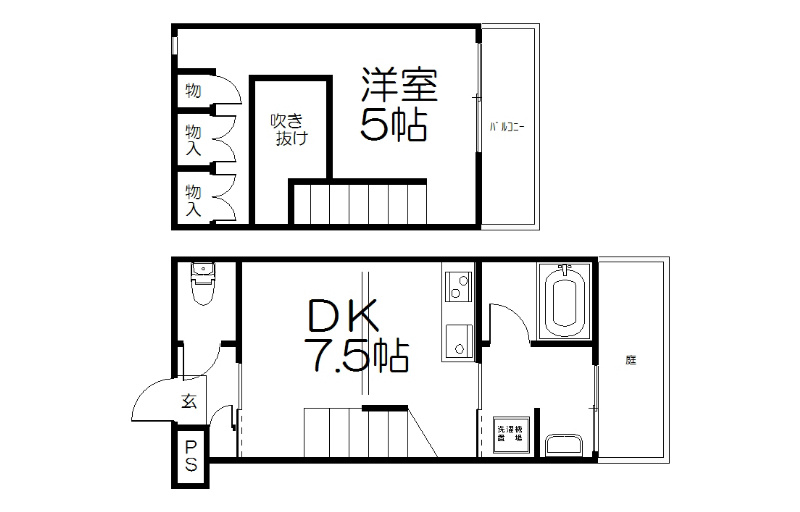 Palazzo di Ratti（パラッツォディラッティ） 間取り