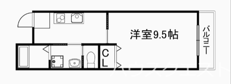 MESA VERDE壬生 間取り