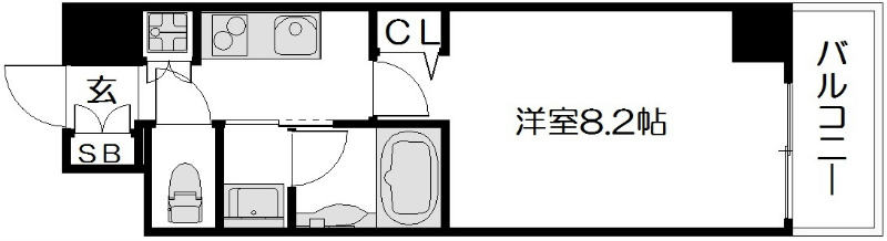 ベラジオ京都西大路 間取り