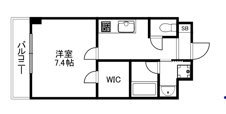 ベラジオ雅び烏丸十条Ⅱ 間取り