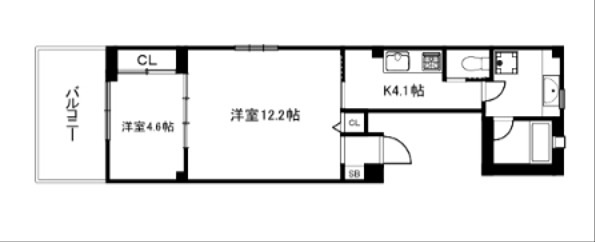 KARASUMA STEPｓ 間取り