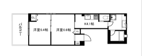 KARASUMA STEPｓ 間取り