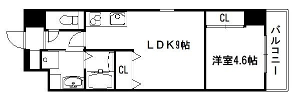ビクトワール西大路御池 間取り