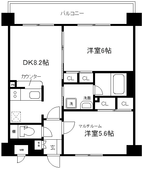 エステムプラザ京都河原町通 間取り