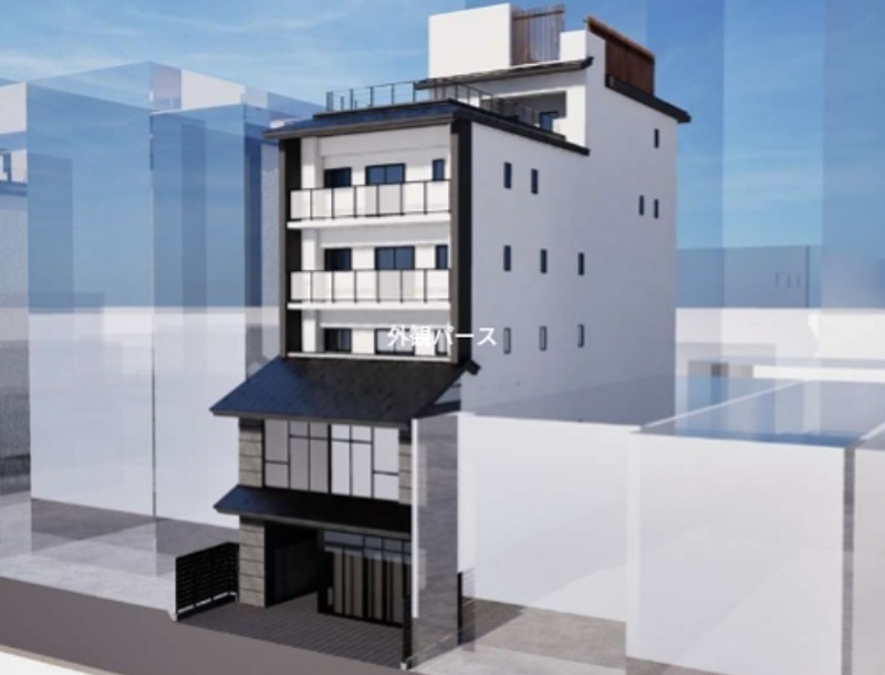 仮）四条富小路マンション 外観