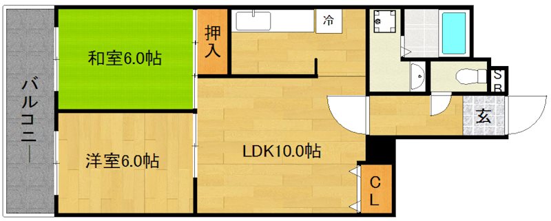Uresidence二条城 間取り