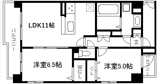 プレサンス京都西院 間取り