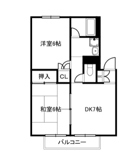 ヴュー深草 間取り