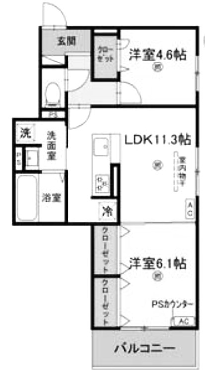 GRAMM北浜 間取り