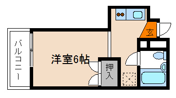 シャンボール今出川 間取り