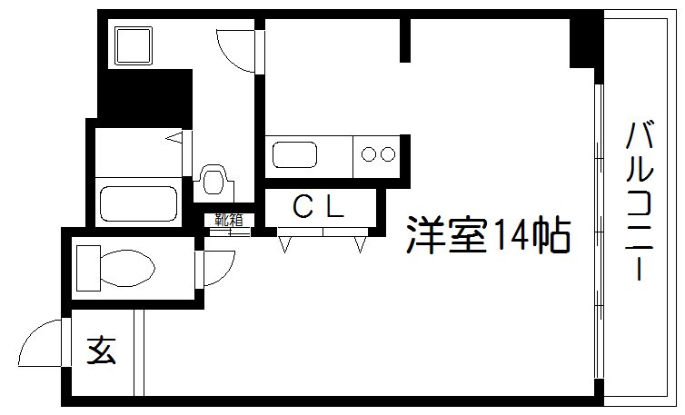 クラスカ衣笠 間取り