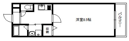 クレドール伏見稲荷 間取り