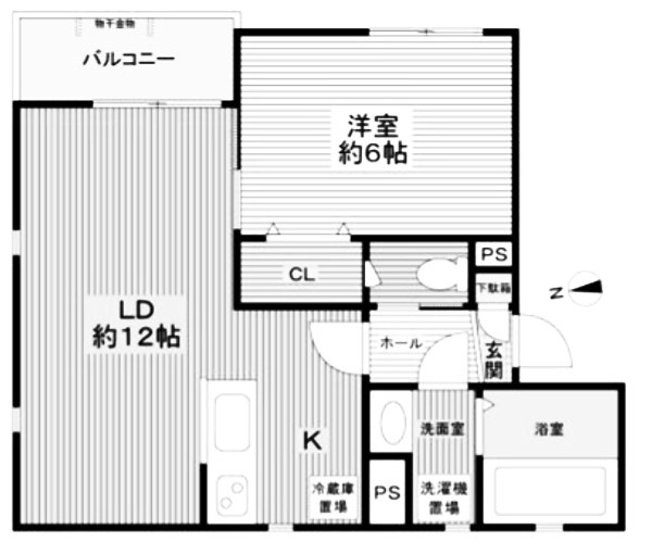 フォレス鳥羽 間取り