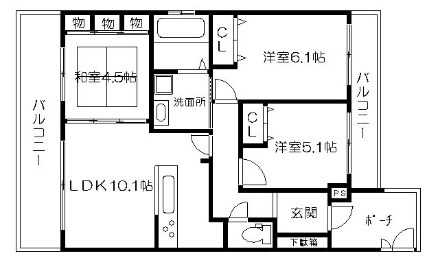 南禅寺東山 間取り