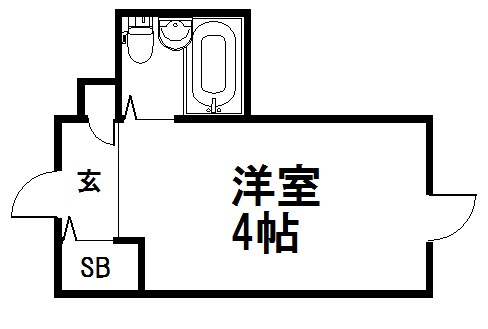 コスモ三条京阪 間取り