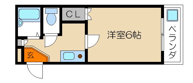 ラトゥール牧眞1 間取り