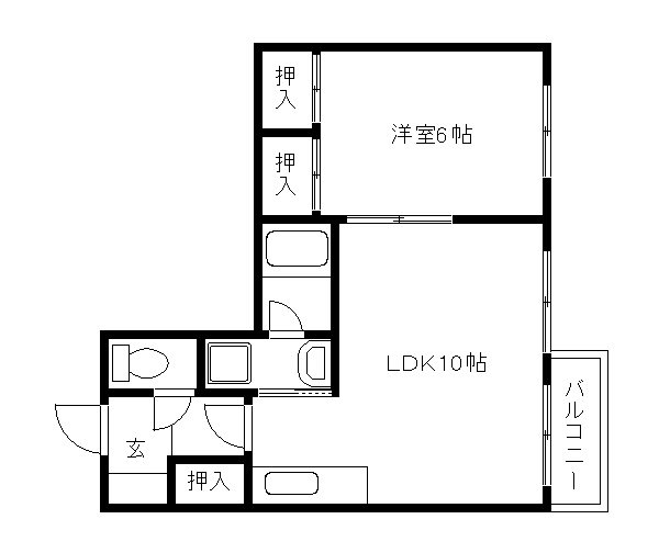 第二下堤谷口マンション 間取り