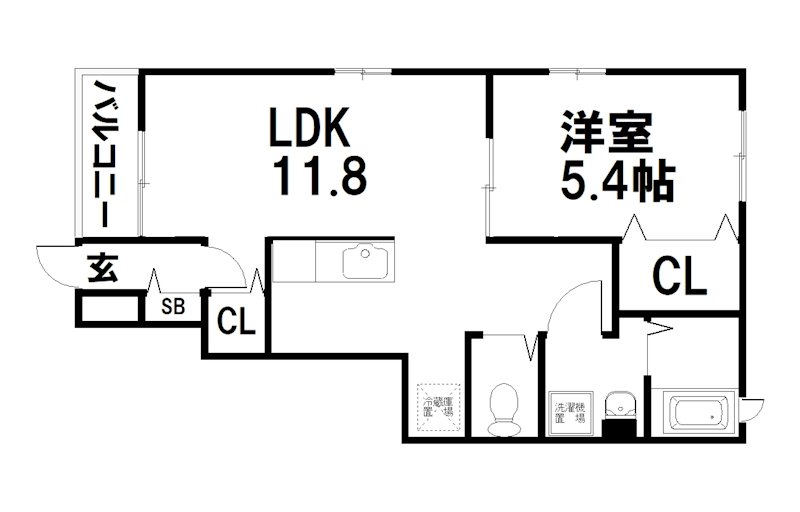 VIVACE御蔭 間取り