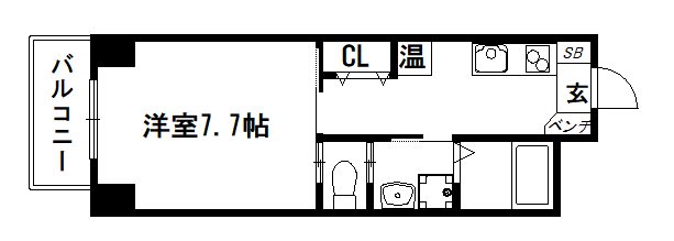 ルミノーサ三条小川 間取り