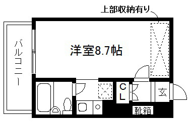 グレーシー西ノ京 間取り