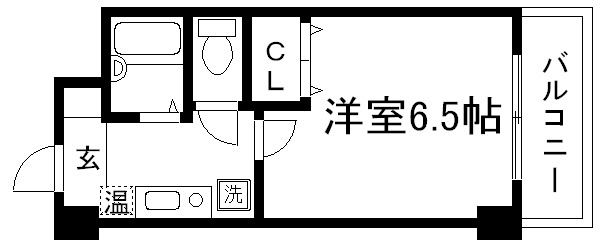 二条ＣＵＢＥ 間取り