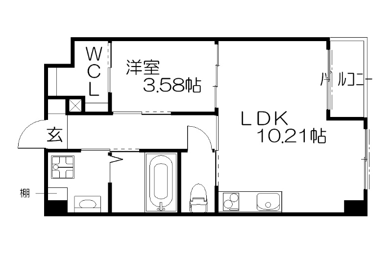 プラネシア東山三条 間取り