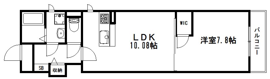 シャーメゾン高辻 間取り