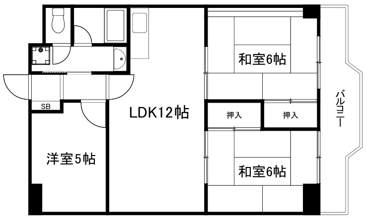 パルテ西京極 間取り
