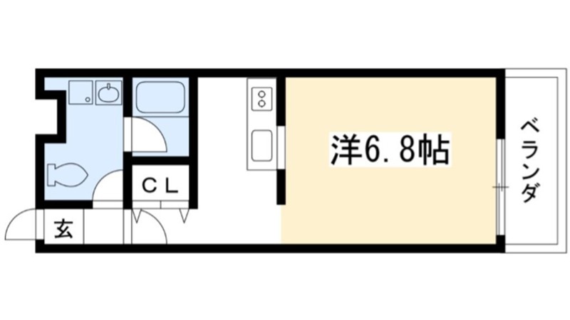 恵比須荘 間取り