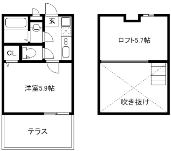 ロフティ四条大宮 間取り