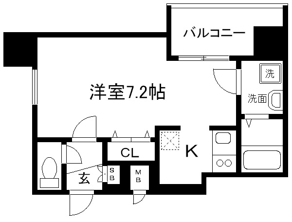 アクアプレイス京都二条城 間取り