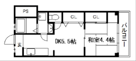 CLASKA西陣 間取り